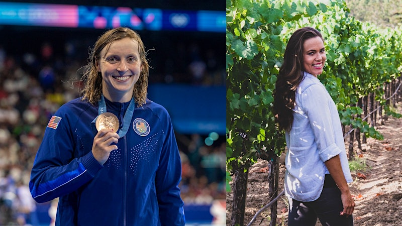 Katie Ledecky Surpasses Wine Country's Olympic Legend